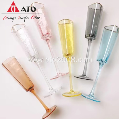 Triangle Champagne flute/red wine/tumbler glass